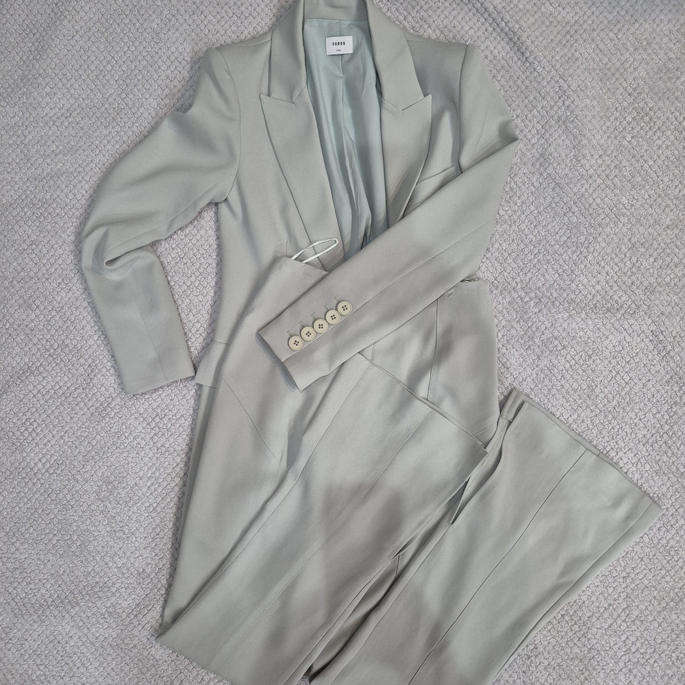 SUBOO Trousers with Coordinating Tailored Blazer Size XS - Picture 2 of 6